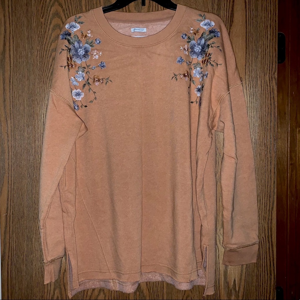 American Eagle Floral Crewneck Sweatshirt 🌿🌸